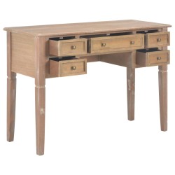 Bureau Marron 109,5 x 45 x 77,5 cm Bois 