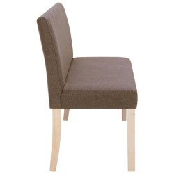 Banc 139,5 cm Marron Polyester 