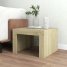 Table basse Chêne sonoma 50x50x35 cm Bois d'ingénierie 