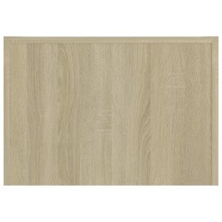 Table basse Chêne sonoma 50x50x35 cm Bois d'ingénierie 