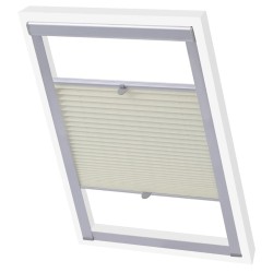 Store plissé Couleur crème PK08 