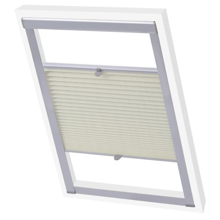 Store plissé Couleur crème PK08 