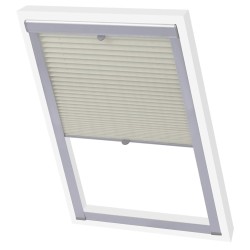 Store plissé Couleur crème PK08 
