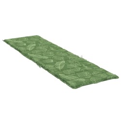 Coussin de chaise longue à motif de feuilles tissu oxford 