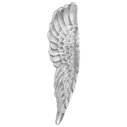 Ailes Argent 91x31x5 cm Aluminium 