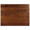 Dessus de table 90x50x2,5 cm rectangulaire bois massif récupéré 