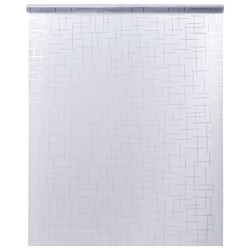 Films pour fenêtre 4 pcs dépoli motif d'étoiles PVC 