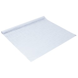 Films pour fenêtre 4 pcs dépoli motif d'étoiles PVC 