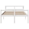 Lit pour personne âgée avec tête de lit sans matelas 135x190 cm 
