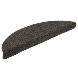 Tapis d'escalier auto-adhésifs 20 pcs anthracite 56x17x3 cm 