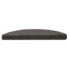 Tapis d'escalier auto-adhésifs 20 pcs anthracite 56x17x3 cm 