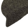 Tapis d'escalier auto-adhésifs 20 pcs anthracite 56x17x3 cm 