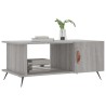 Table basse sonoma gris 90x50x40 cm bois d'ingénierie 