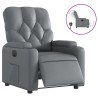 Fauteuil inclinable électrique Gris Similicuir 