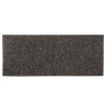 Tapis d'escalier auto-adhésifs 30 pcs anthracite 60x25 cm 