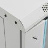 Coffret de réseau à pieds pivotants 22U 19" IP20 60x60x120 cm 