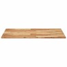 Dessus de table rectangulaire 80x70x2 cm bois massif d'acacia 