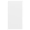 Meuble TV mural Blanc 37x37x72 cm Bois d’ingénierie 