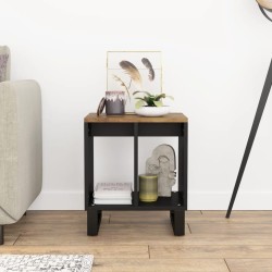 Table d'appoint 40x31x46 cm Bois de manguier et d'ingénierie 
