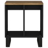 Table d'appoint 40x31x46 cm Bois de manguier et d'ingénierie 