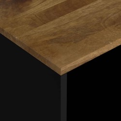 Table d'appoint 40x31x46 cm Bois de manguier et d'ingénierie 