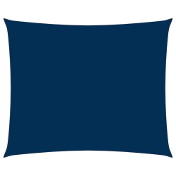 Voile de parasol tissu oxford rectangulaire 3x5 m bleu 