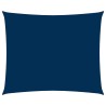 Voile de parasol tissu oxford rectangulaire 3x5 m bleu 