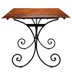 Table de salle à manger Bois avec finition miel 200x100x76 cm 