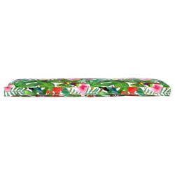 Coussin de palette pour banc Jungle tropical 150x40x8 cm en tissu Oxford 