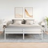 Tables de chevet 2 pcs avec tiroir blanc 25x31x66 cm 