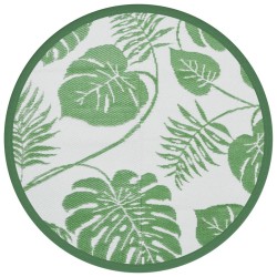 Tapis d'extérieur ARAKIL vert Ø200 cm PP 