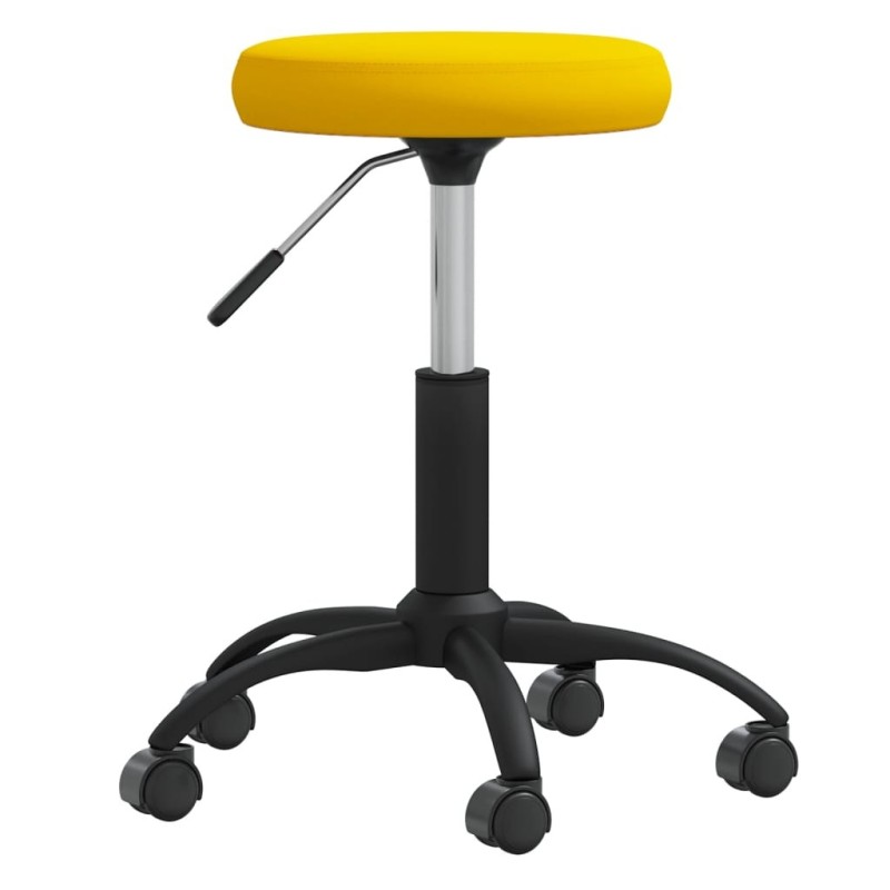 Chaise de salle à manger Jaune moutarde Velours Chaise de salle à manger Jaune moutarde Velours