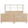 Cadre de lit sans matelas 120x190 cm bois de pin massif 