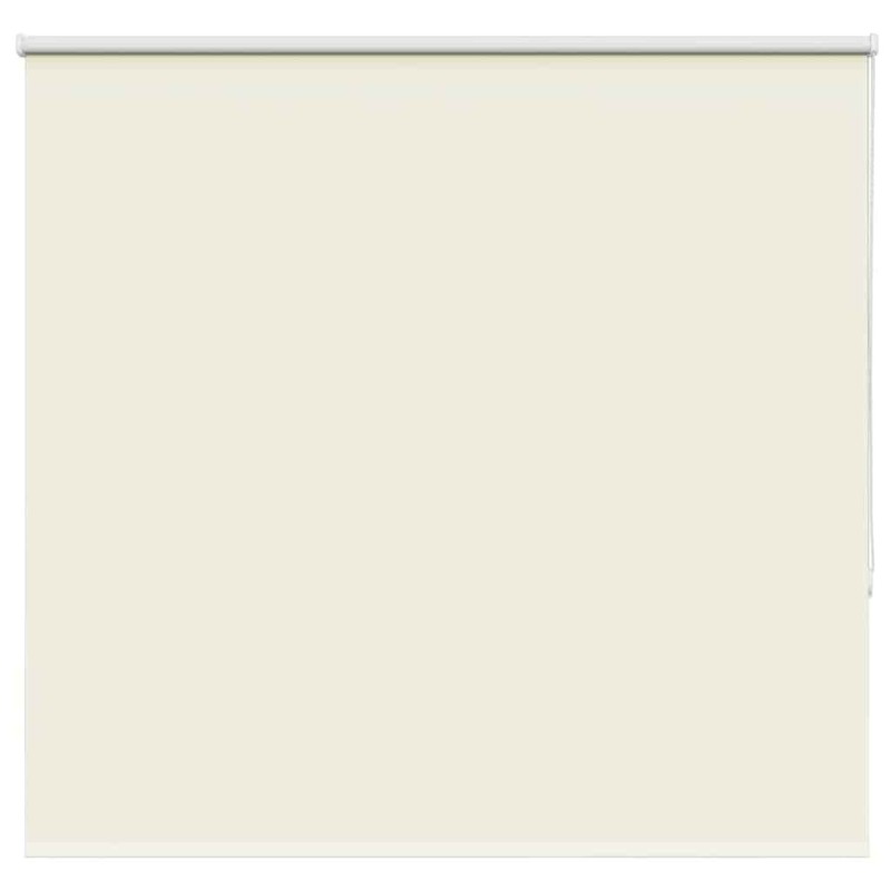 Store enrouleur occultant blanc cassé 150x175 cm largeur tissu 