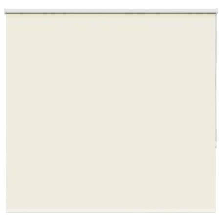 Store enrouleur occultant blanc cassé 150x175 cm largeur tissu 