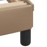 Lit avec matelas cappuccino 80x200 cm similicuir 