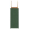 Sacs en papier 250 pcs avec poignées vert 15x8x21 cm 