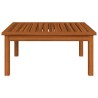Table de salon de jardin 63x63x30 cm Bois solide d'acacia 