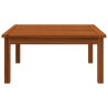 Table de salon de jardin 63x63x30 cm Bois solide d'acacia 