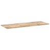 Dessus de table rectangulaire 120x50x2 cm bois massif d'acacia 