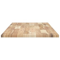 Dessus de table rectangulaire 120x50x2 cm bois massif d'acacia 