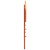 Tête de lit cire marron 90 cm bois massif de pin 