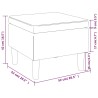Tabouret avec pieds en bois Rose Velours 