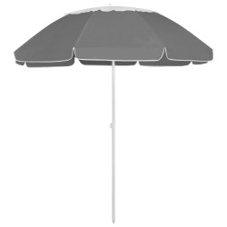 Parasol de plage anthracite 300 cm 