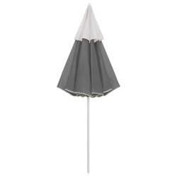Parasol de plage anthracite 300 cm 