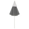 Parasol de plage anthracite 300 cm 