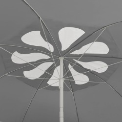 Parasol de plage anthracite 300 cm 