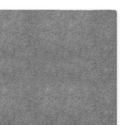 Bâche de piscine gris clair 640x321 cm géotextile polyester 