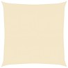 Voile d'ombrage 160 g/m² Crème 6x6 m PEHD 