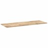 Dessus de bureau non traité 120x50x2 cm bois d'acacia massif 